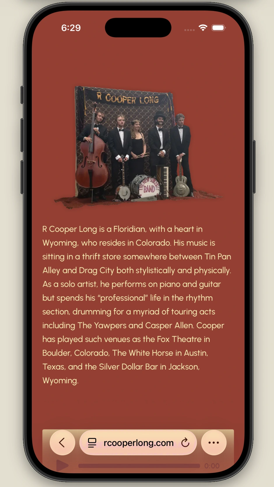 R Cooper Long mobile layout 3