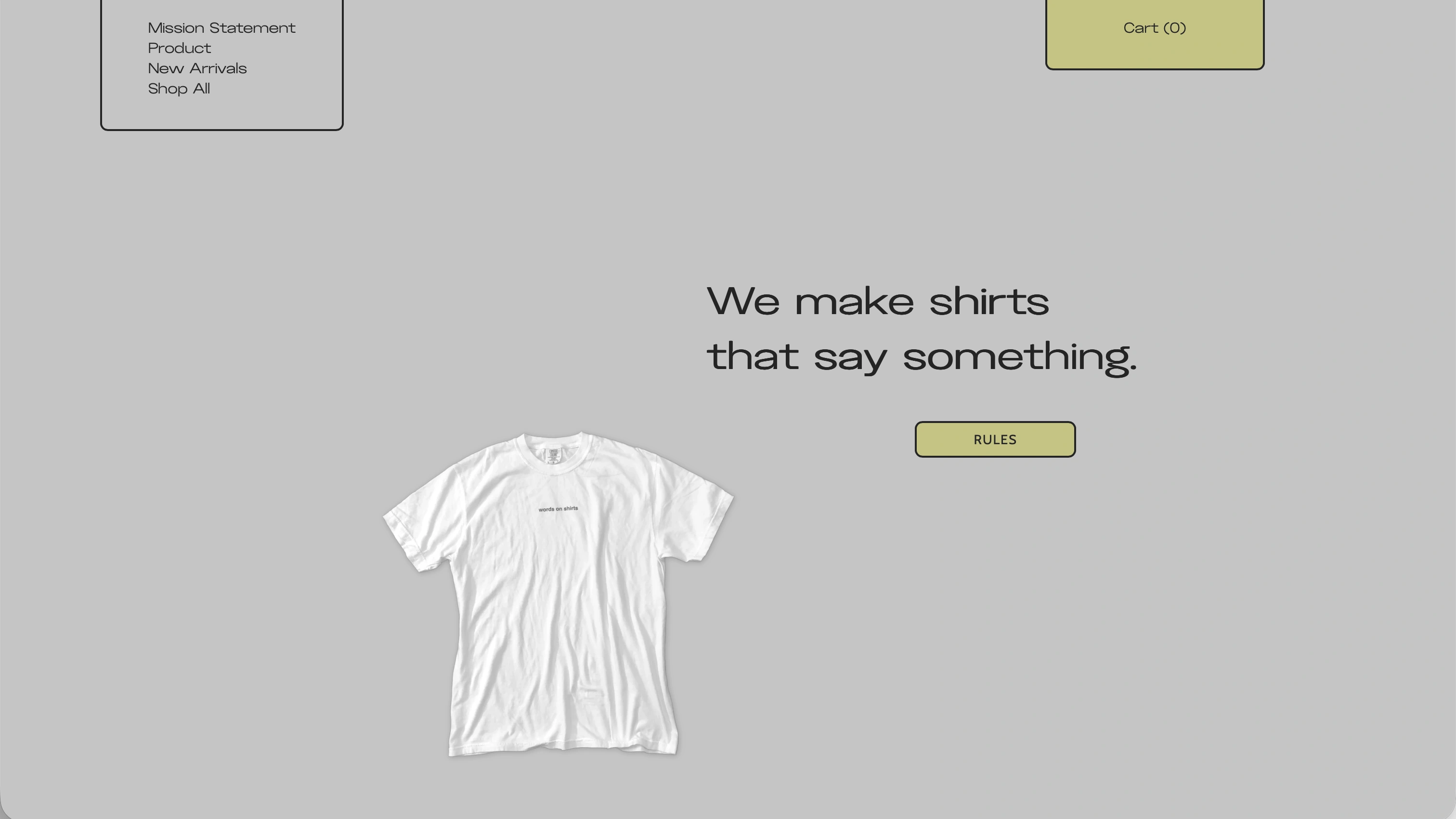 The entire business proposition