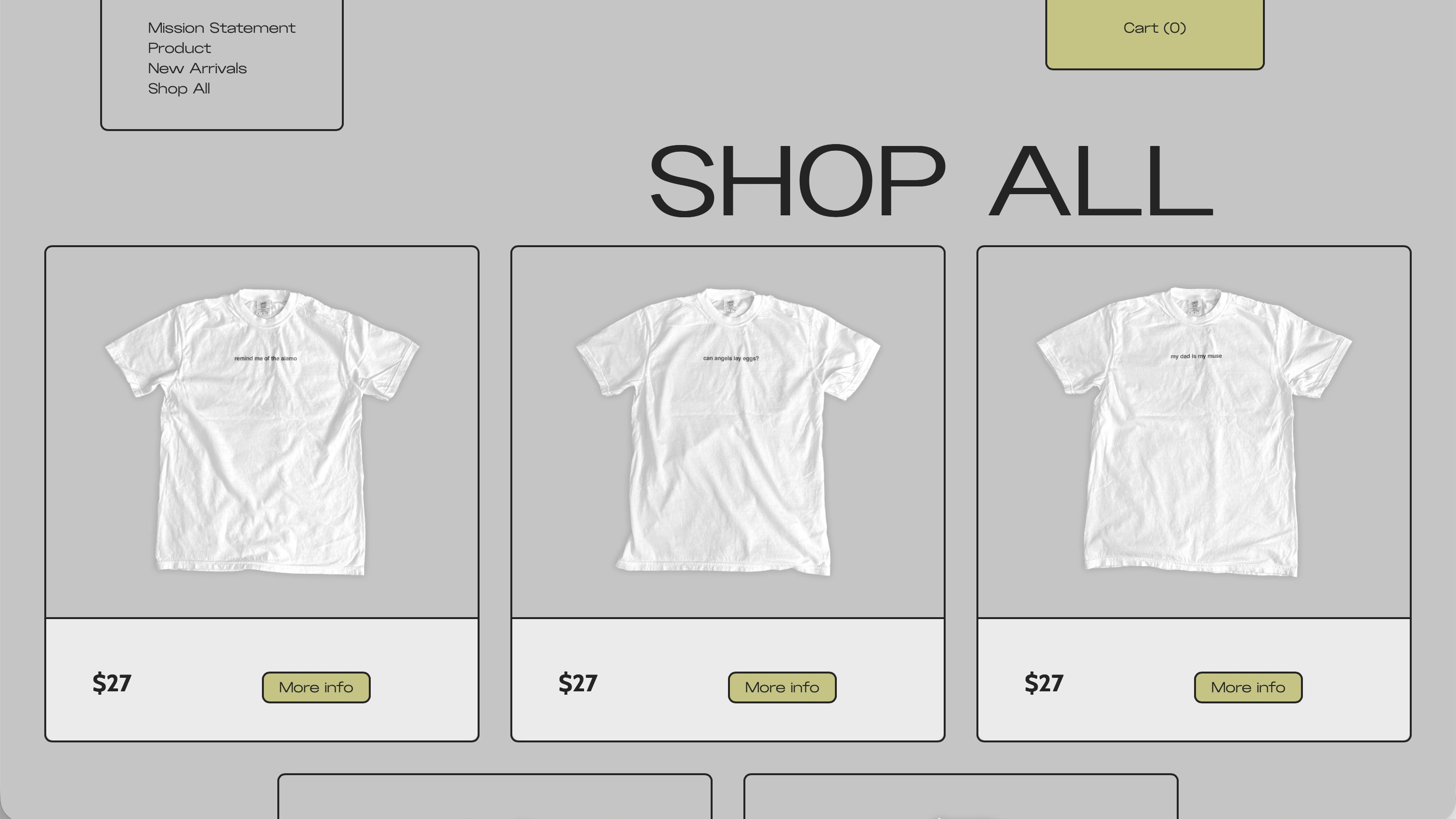 A straightforward shop